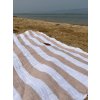 Mušelínová deka-pruhovaná