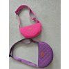 MIKRO Crossbody fialový prošev