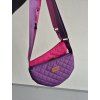 MIKRO Crossbody fialový prošev
