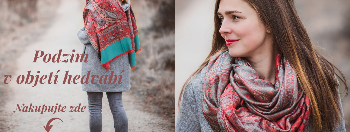 Hedvábné šály
