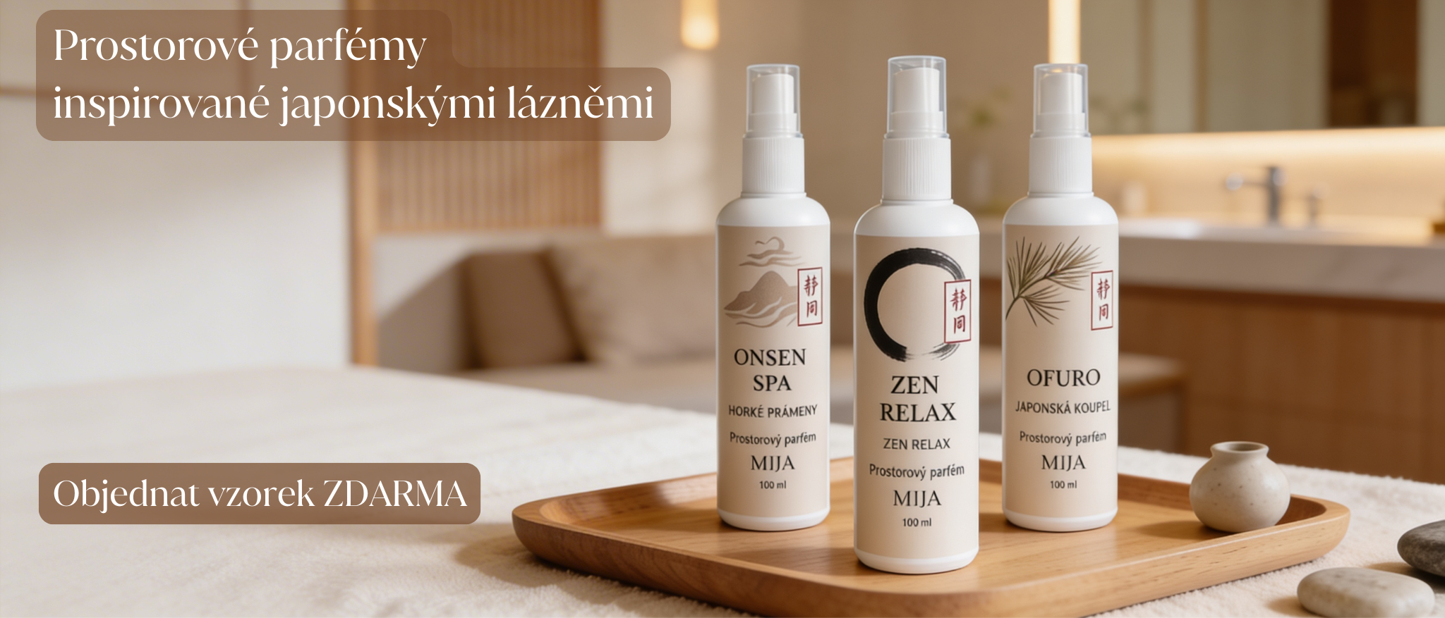 Prostorové parfémy MIJA
