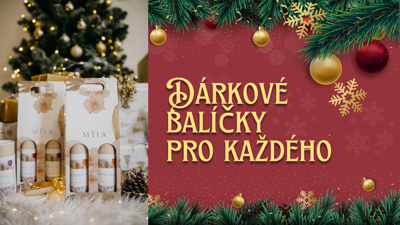 Dárkové balíčky z MIJA mýdlárny pro každého