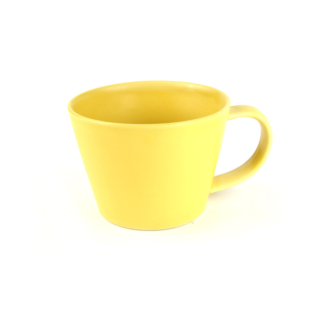 Tea cup, yellow, 6,5 cm - Made In Japan Europe