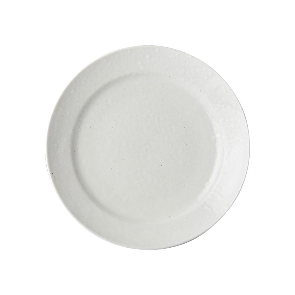 Round Plate 23 x 4 cm, white - Made In Japan Europe Round Plate 23 x 4 cm, white - Made In Japan Europe