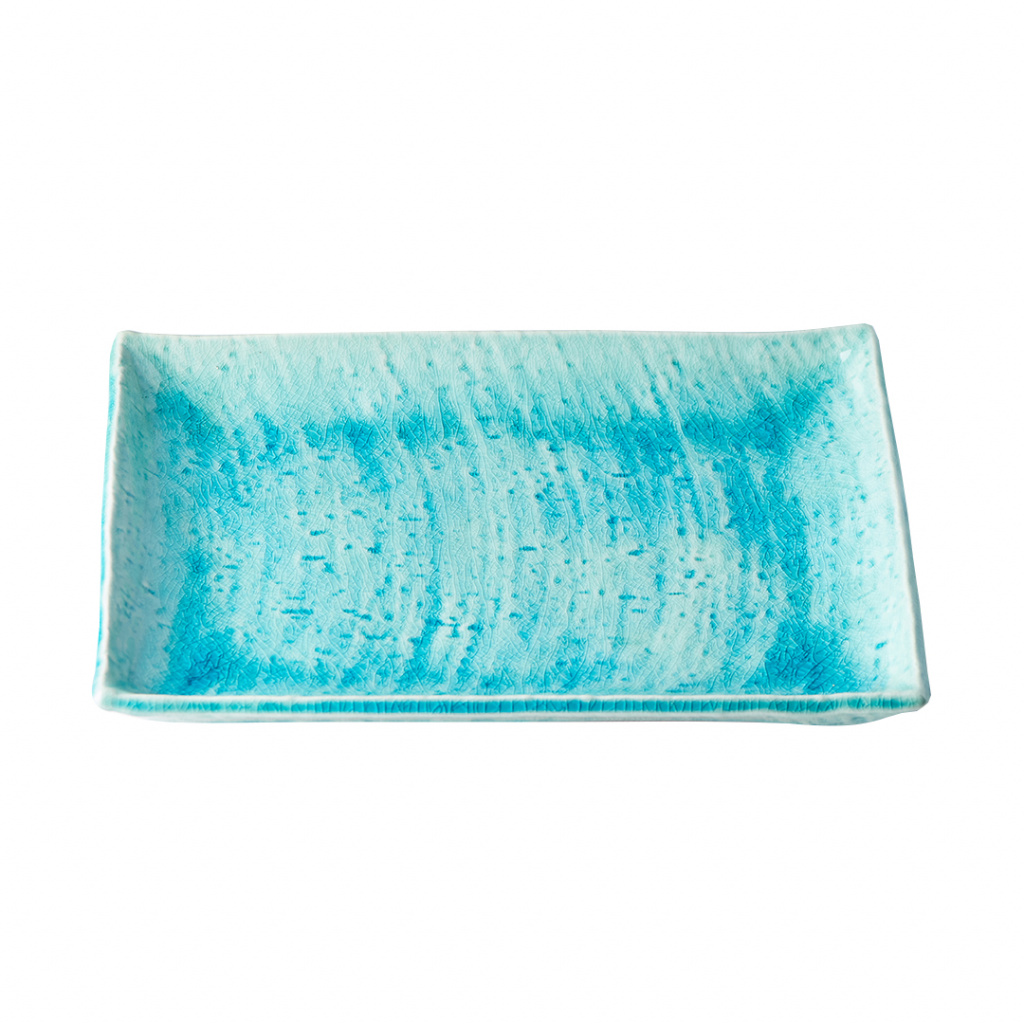Sushi Plate Turquoise 27 X Cm Made In Japan Europe Sushi Plate Turquoise 27 X Cm Made In Japan Europe