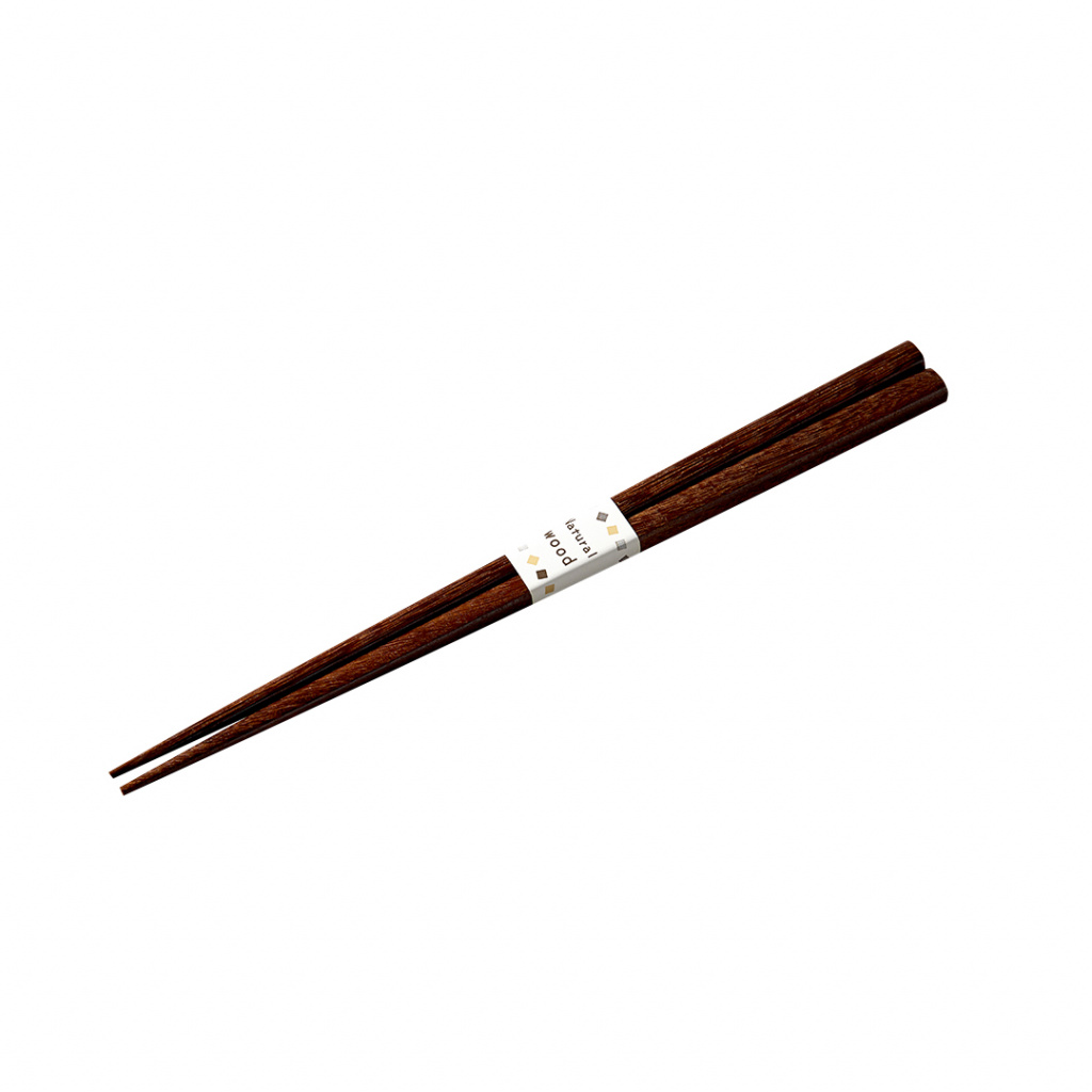 Pre-owned Chopsticks In Brown