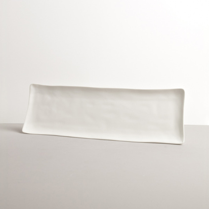 White Sashimi Plate, MODERN, 33 x 11 cm
