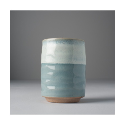 Mug without Handle, blue-white