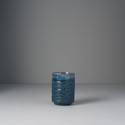 Mug without Handle, dark and light blue