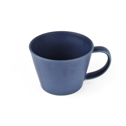 Tea cup, ink blue, 6,5 cm