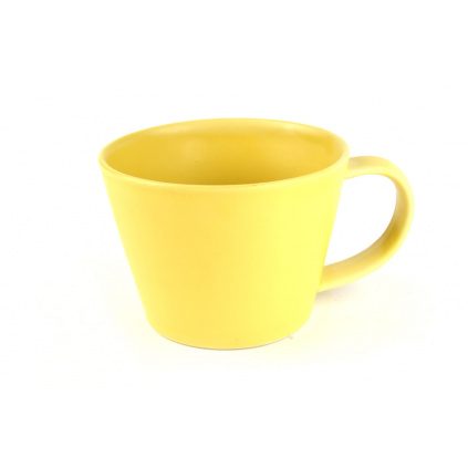 Tea cup, yellow, 6,5 cm