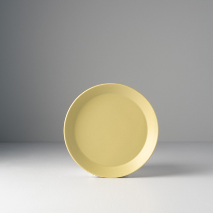 Round Plate 16 x 2 cm, pistachio