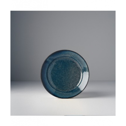 Round plate Indigo Blue 17 x 3 cm