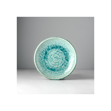 Round plate Turquoise 20 cm
