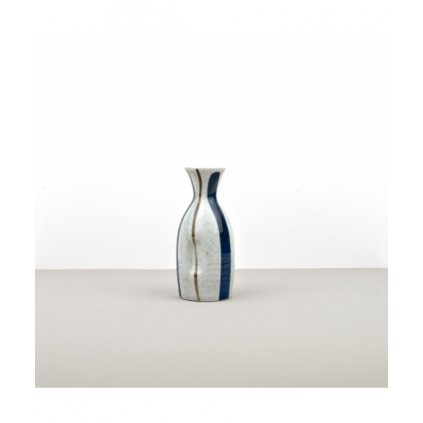 Sake bottle Sake Jug, white and blue