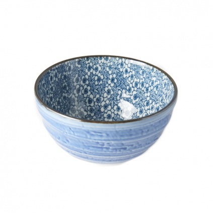 Small Bowl, DK BLUE FLOWER, 13 cm