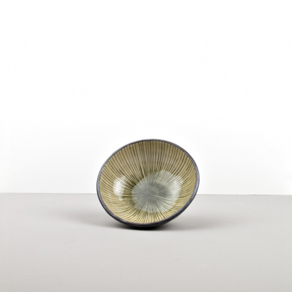 Shallow bowl 13 cm green DK Green