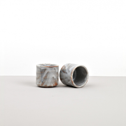 Sake Cup, Sake Cup, tall, white cloud