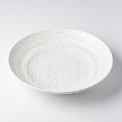Serving Bowl, White Star, 29 cm