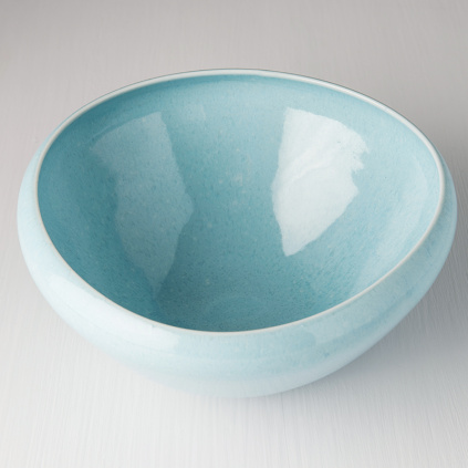 Medium Bowl, blue, 18 × 9 cm