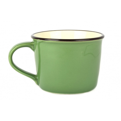 Mug COLOURBLOCK - green, wide