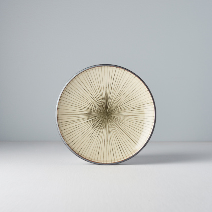 Shallow plate green Dk Green 20 cm