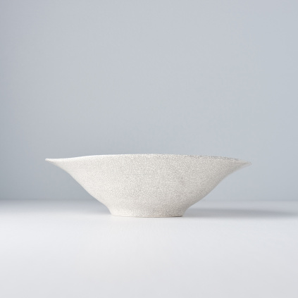 Large Bowl white and grey 24 cm