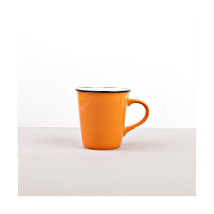 Mug COLOURBLOCK – orange, tall, 200 ml