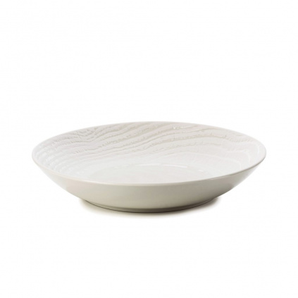 4x REVOL Arborescence deep coupe plate 27cm, Ivory