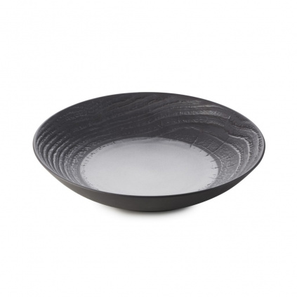 4x REVOL Arborescence deep coupe plate 27cm, Liquorice