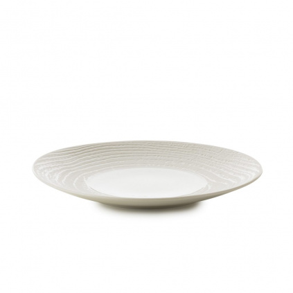 6x REVOL Arborescence Mělký talíř 28 cm, Ivory