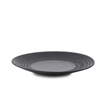 6x REVOL Arborescence dinner plate 28cm, Liquorice