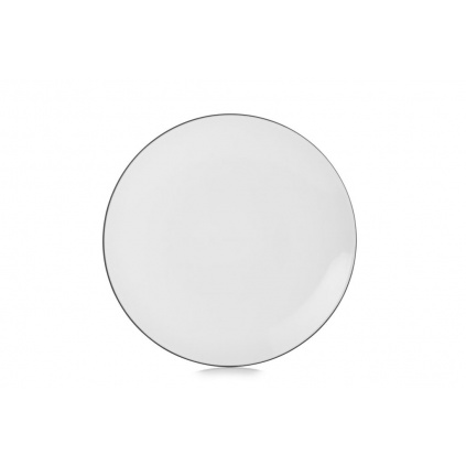 2x REVOL Equinoxe Mělký talíř 31 cm, White Cumulus