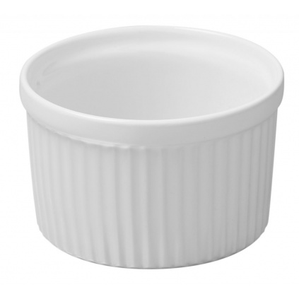 6x REVOL French Classics Individual souffle miska 10 cm 30 cl, White