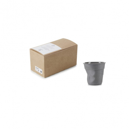 REVOL Froisses giftboxed crumple tumbler 8cl,x2, 100% Recyclay