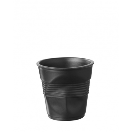 6x REVOL Froisses espresso tumbler 8cl, Satin black