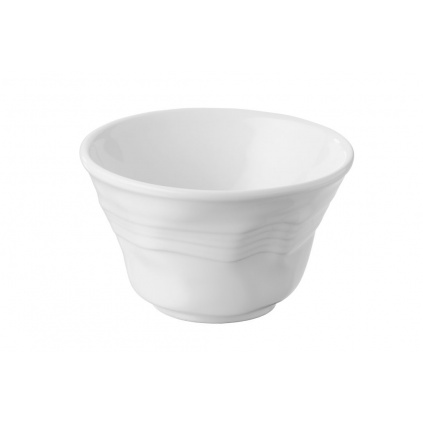 6x REVOL Froisses small bowl, deep 25cl, White