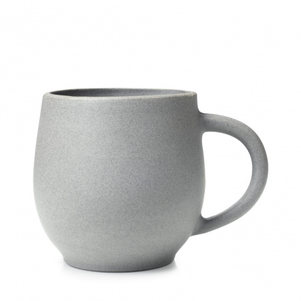 6x REVOL No.W mug with handle 33cl, Matt grey Recyclay