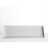 Lines Weißer Rechteckiger Teller 33 x 10 cm