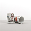 Mug with Japanese Symbols of Happiness, Mug Sushi