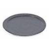 Craft Black Irregular Dinner Plate 25 cm