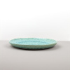Round Plate Turquoise 28 cm