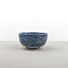 Udon Bowl, Blue Scroll 16 × 8,5 cm