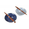 Bowl Set Honeycomb 2 x 400 ml with Chopsticks
