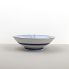 White & Blue Ramen Bowl 25 cm, 1000 ml