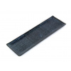 Lines Dark Blue Rectangular Plate 33 x 10 cm