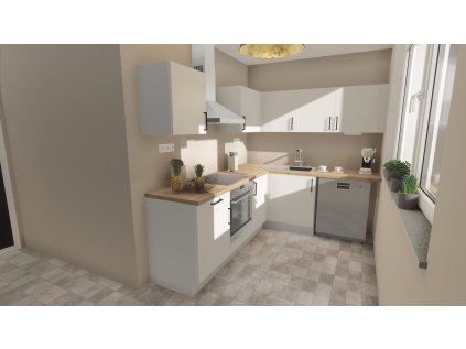 Kuchyně "L" ECONOMY 2,35x2m Pravá