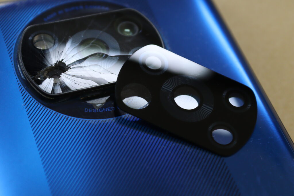 Výměna sklíčka kamery