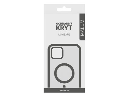 MagSafe kryt iPhone 15 - PREMIUM (transparent)
