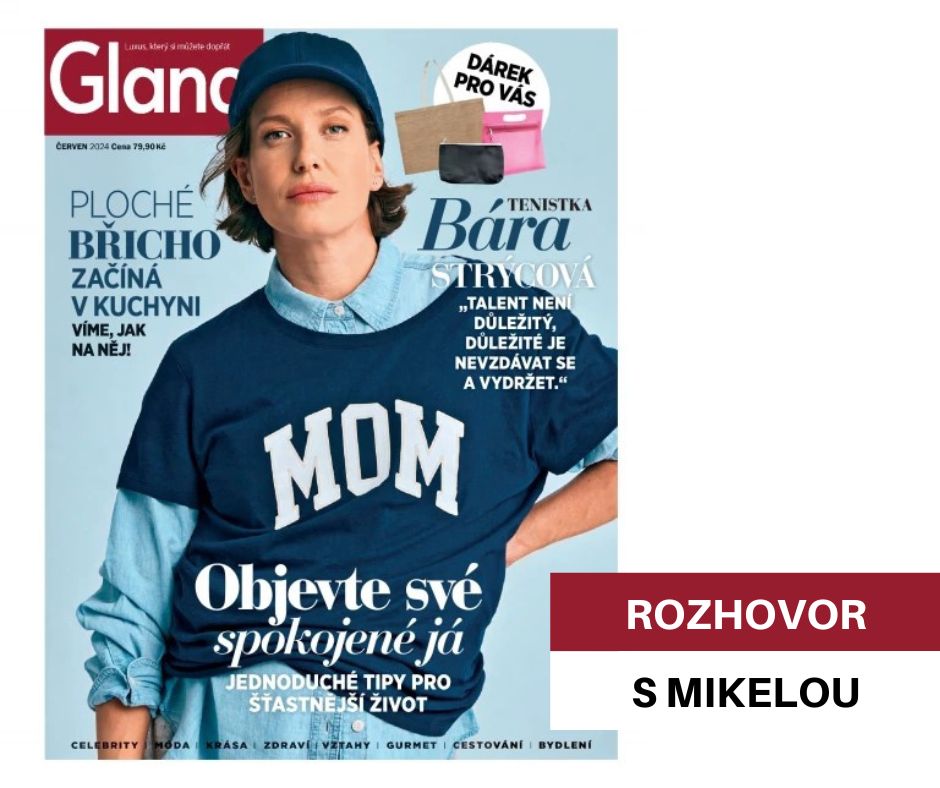 Mikela da Luka v časopisu Glanc!